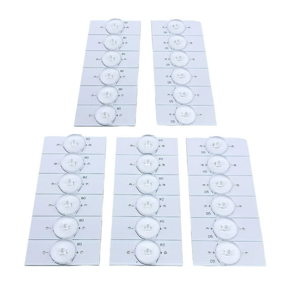 30Pcs LED Backlight Repair Beads Universals LED Backlight Strips Lamp Bead Modification Enduring