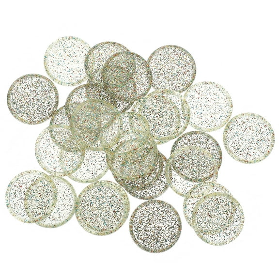 30Pcs Loose Leaf Binder Discs for Planner Notebooks and Decorative Use