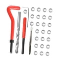 thumbnail image 1 of 30Pcs Metric Thread Insert Kit M4 M7 M9 M11 Car  Coil Tool M9*1.25, 1 of 7