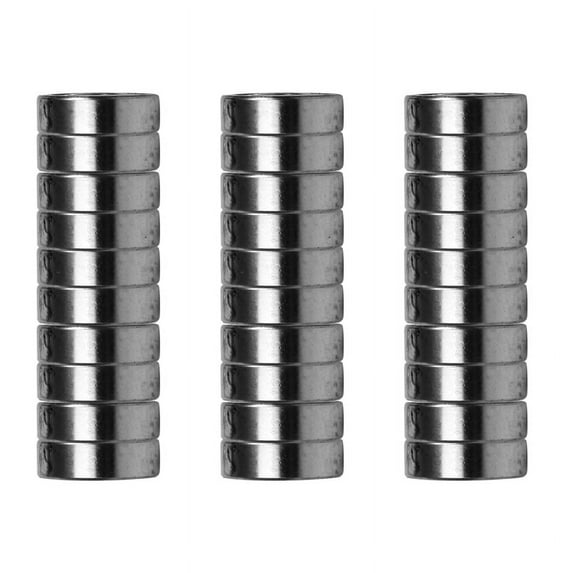 30Pcs Miniature Rubber Sealed Metal Shielded Metric Radial Ball Bearing Model: 607ZZ 7 x 19 x 6MM