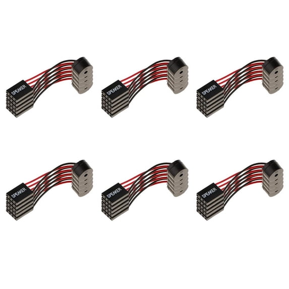 30Pcs Motherboard Speaker Buzzer PC Computer Motherboard Internal Beep Buzzer for Computer Repair