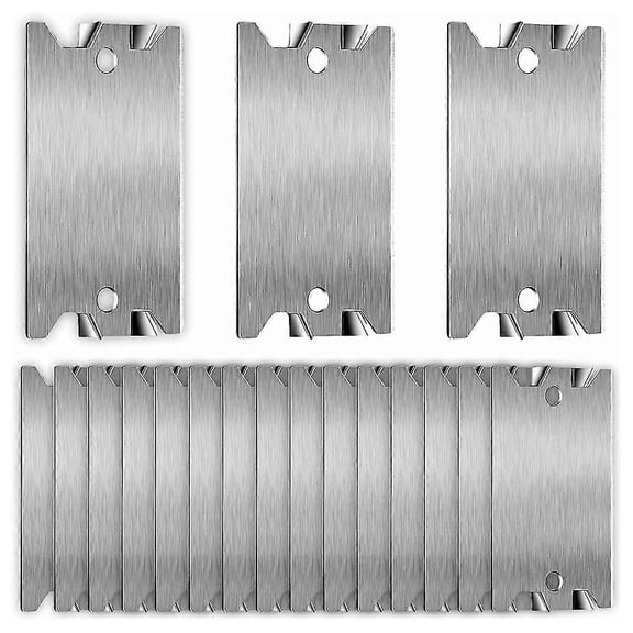 30Pcs Nail Board-Steel Safety Panels for Protecting Pipes and Wiring-Essential Nail Protection for Construction Projects
