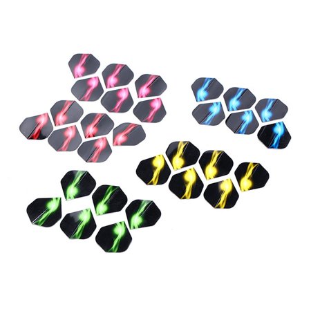 30Pcs Nice Darts Flights Mixed Style for Professional Darts Outdoor Sports U WA