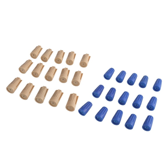 30Pcs Outdoor Seal Electrical Twist Nuts Caps Cable Terminals Connector Waterproof Wire Electrical Connectors Easy to Use
