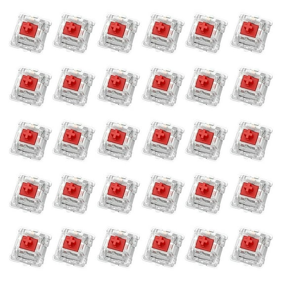 30Pcs Outemu Switch Mechanical Keyboard Switch 3Pin Clicky Linear Tactile Silent Switches RGB LED SMD Gaming for MX Switch