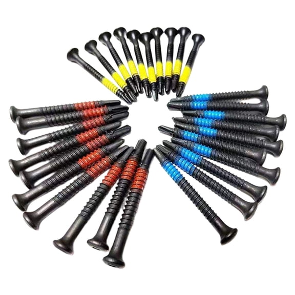 30Pcs / Pack Alloy Steel Cup Head Hexagonal Socket Screws SelfTapping Screws For Securely Mechanism Assembly Maintena