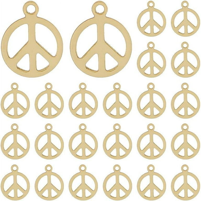 Flat Peace Rings Flat Peace Rings