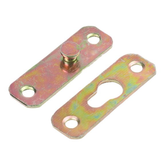 30Pcs Photo Hanger Metal Keyhole Hanger Fastener for Photo Picture Frame Cabinet