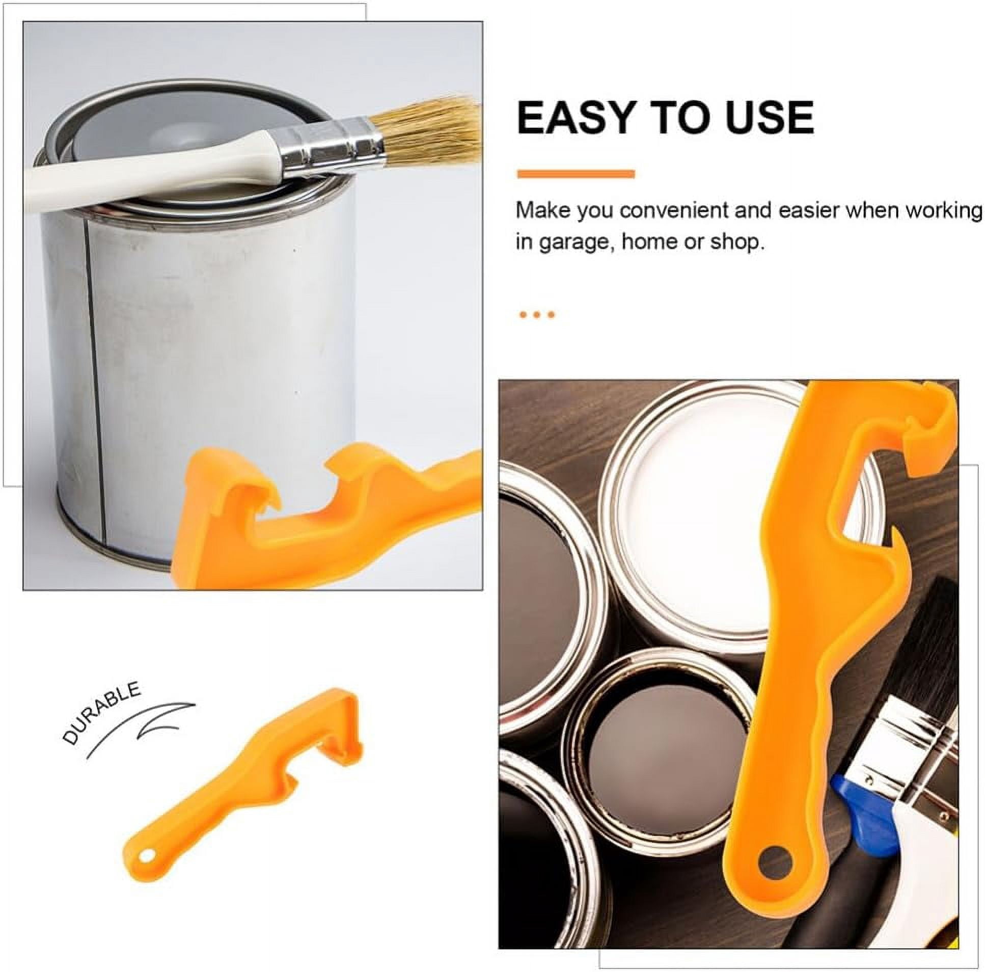 30Pcs Plastic Bucket Lid Opener 5 Gallon Paint Can Opener Bucket Opener