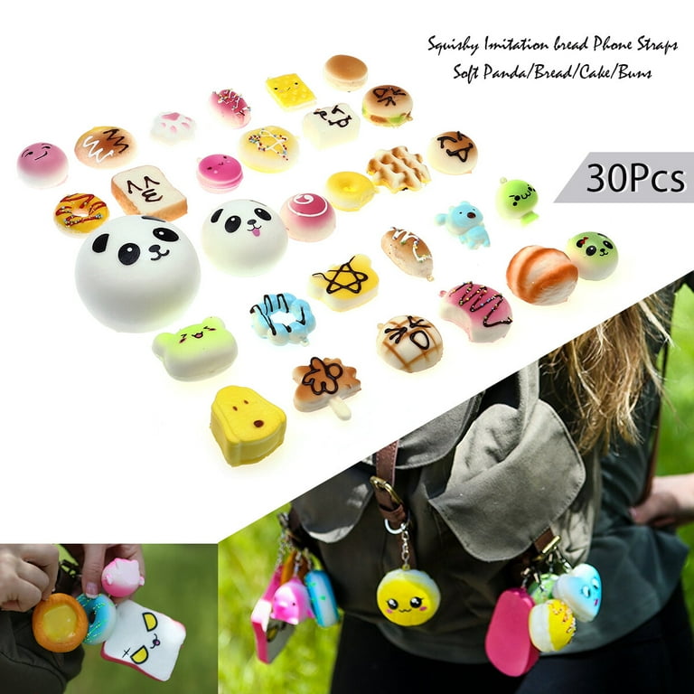 30Pcs Random Squishy Cream Scented Slow Rising Kawaii 30Pcs Random Squishy Cream Scented Slow Rising Kawaii