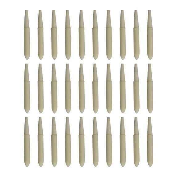 30Pcs Refillable Pen Double Head Replacement Nib Refillable 34.5x4x2MM