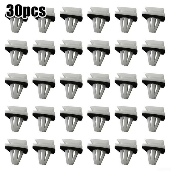 30Pcs Rocker Panel Moulding Clip For Honda Civic Side Skirt, Sill Guard Trim
