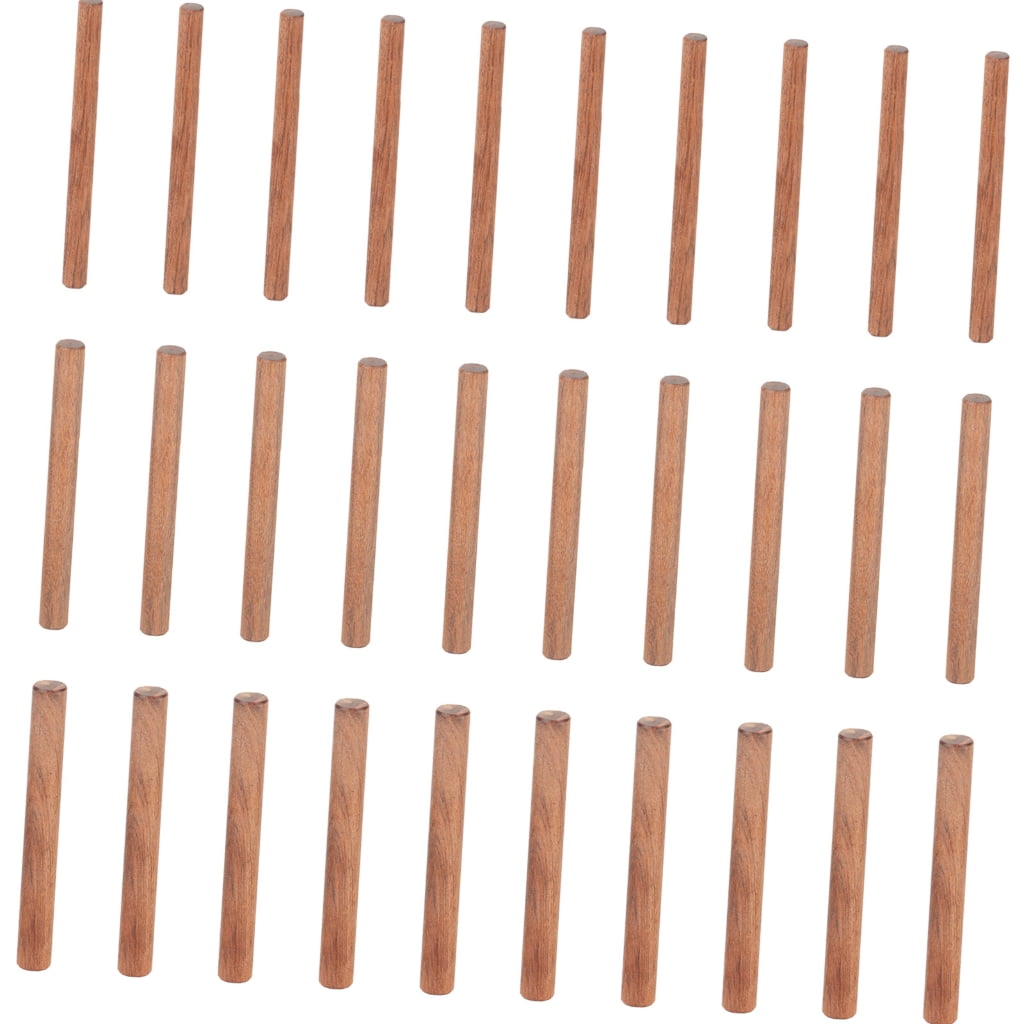 30Pcs Round Wood Stick Woodworking Dowel Craft Dowel Pins Rods 8/10/12mm Furniture Fitting Dowel Pin Easy to Use