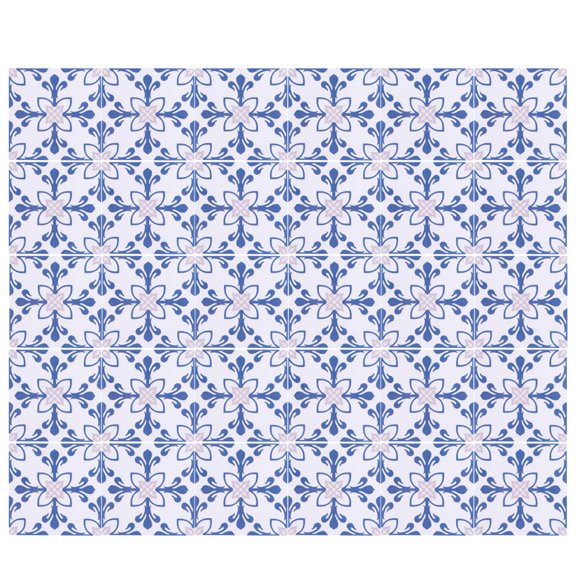 30Pcs/Set Tile Stickers Waterproof AntiSlip Stickers for Kitchen Bathroom 10x10cm