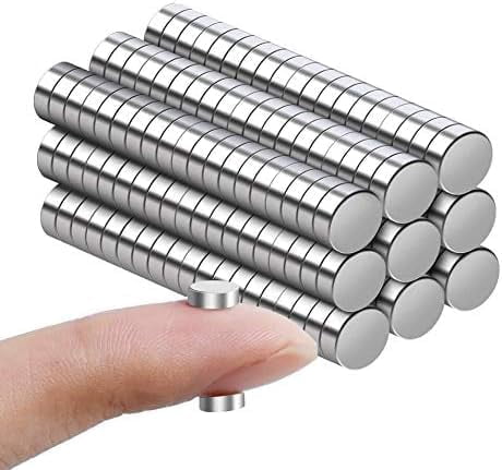 30Pcs Small Strong Magnets,Refrigerator Magnets Mini Round Magnets for Miniatures, DIY, Office, Hobbies, Crafts and Science