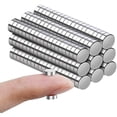 thumbnail image 1 of 30Pcs Small Strong Magnets,Refrigerator Magnets Mini Round Magnets for Miniatures, DIY, Office, Hobbies, Crafts and Science, 1 of 7