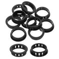 thumbnail image 1 of 30Pcs Snap Bushing Grommets, 1-3/8"(35mm) Round Cable Hose Protector, Black, 1 of 6