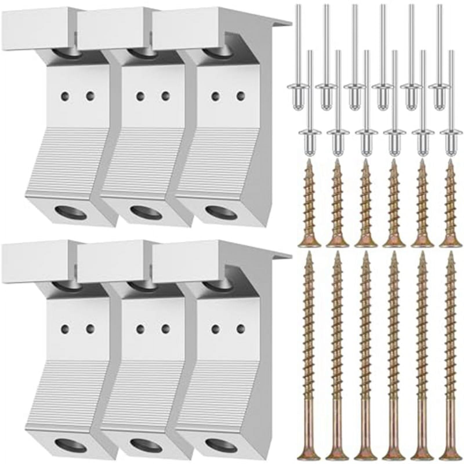 30Pcs Squeaky Floor Repair Kit, Alloy Floor Squeak Screws Kit Space