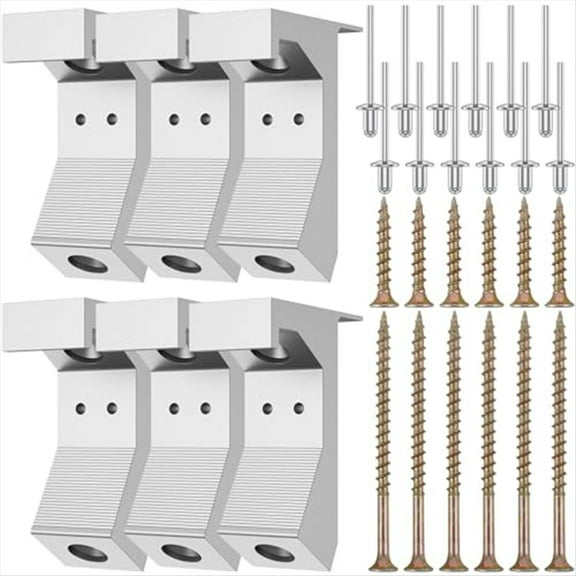 30Pcs Squeaky Floor Repair Kit, Alloy Floor Squeak Screws Kit Space Fixer Set for 5/8Inch and Thicker Floors
