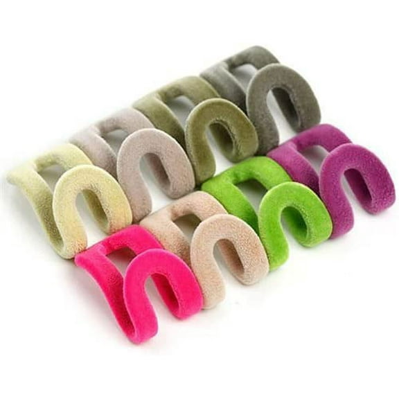 30Pcs Stable Hanger Connector Cascading Clothes Rack Hook Chest Space-Saving Attachment Huggable Style Hangers(Random Color)