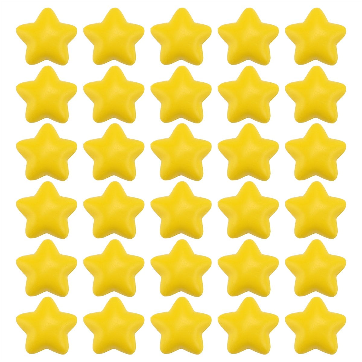 30Pcs Star Stress Ball Bulk Relief Balls Mini Foam for School Carnival Reward,Student Prizes