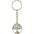 thumbnail image 1 of 30Pcs Tibetan Style Alloy Tree of Life Keychains with Iron Split Key Rings, 1 of 3