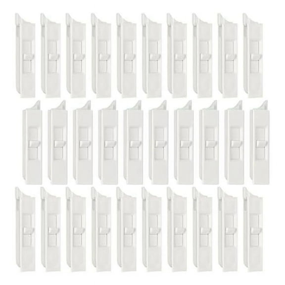 30Pcs Tilt Latch Pairs Construction Snap-in Loaded Sliding Window for Home Accessories