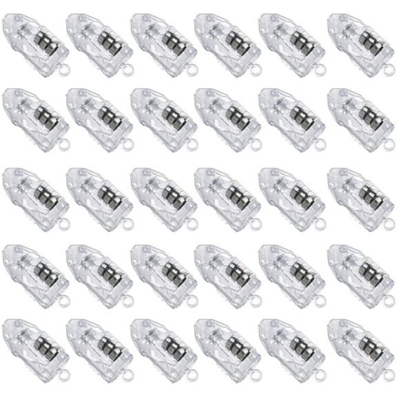 30Pcs White LED Mini Party Lights for Paper Lantern, Balloons, Weddings and Festival Decorations