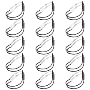 30Pcs Wide Gaps Wacky Hook Wacky Rigs Fishing Hook Fish Hook for Wacky Rigging Lures with Guard