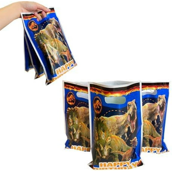 30Pcs dinosaurs Birthday Party Supplies Gift Bags Candy Treat Bag for dinosaurs Themed Birthday Party Decorations Favors