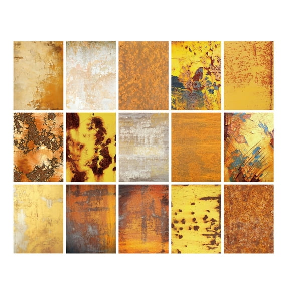 30Pieces Scrapbooking Decorative Paper Set Antique Textured Paper Sheet For Art Craft Journaling Notebook Photo Album