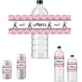 thumbnail image 1 of 30Sheet Bottle Label Adhesive Stickers Rectangle Eiffel Tower 216x64mm, 1 of 8