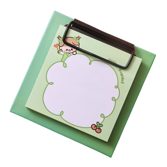 30Sheets Cartoon Note Pad with Clipboard 3x3Inch Small Pocket Memopad