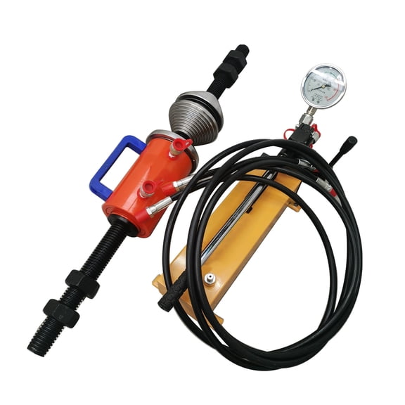 30T Excavator Sleeve Pressing Machine Press Sleeve Machine Track Repair Tool with Hand Pump