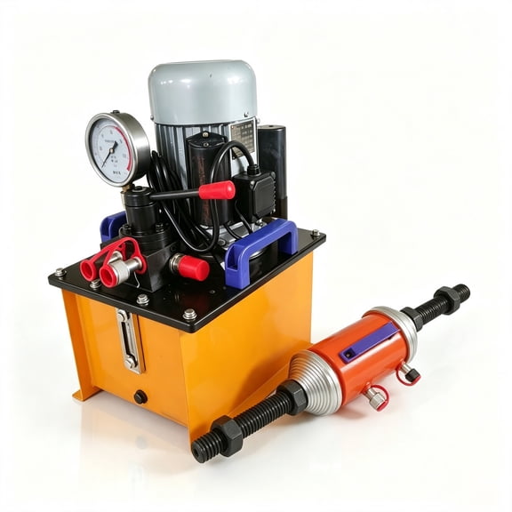 30T Excavator Sleeve Pressing Machine with Electric Pump for Construction Machinery Bushing Maintenance 110V