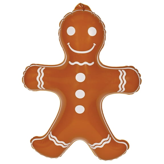 Beistle - Inflatable Gingerbread Men - 24" x 18" - Pack of 12