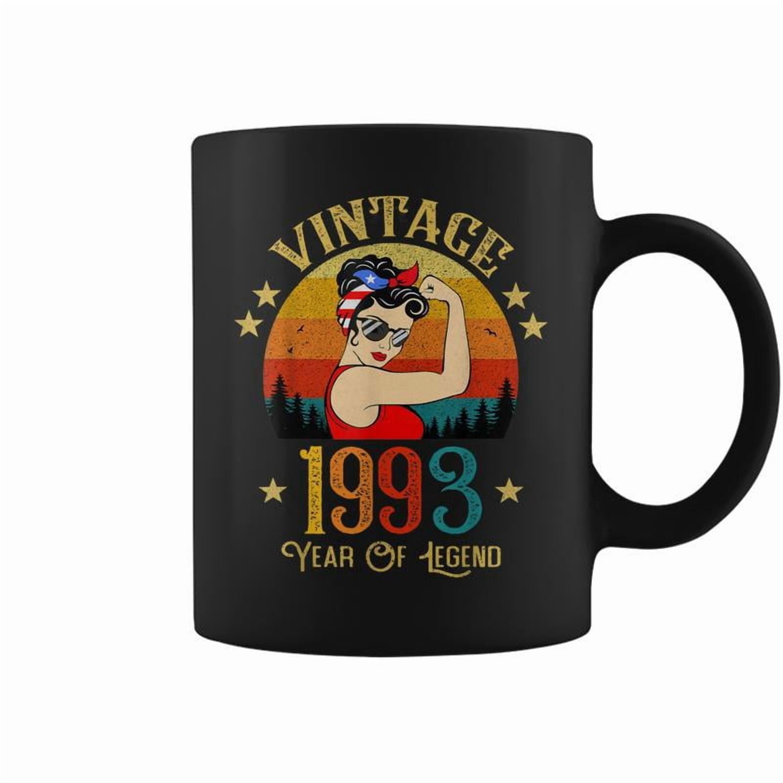 30Th Birthday Gift 30 Years Old For Women Retro 1993 Coffee Mugs ...