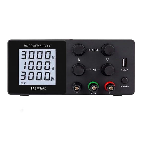 30V 10A Precision Lab DC Adjustable Power Supply Laboratory 4 Digits Voltage Regulator Stabilizer Switching Bench Source USB DIY