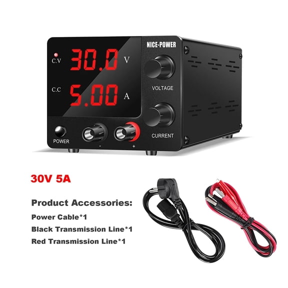30V 10A Promgrammable DC Power Supply Adjustable Voltage Current Regulator Lab Power Source