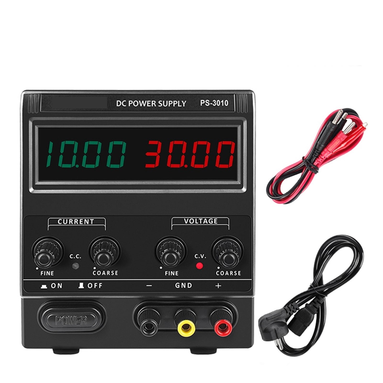 Current Stabilizer 30V 10A Switching Lab Power Supply DC Voltage Regulator Current ...