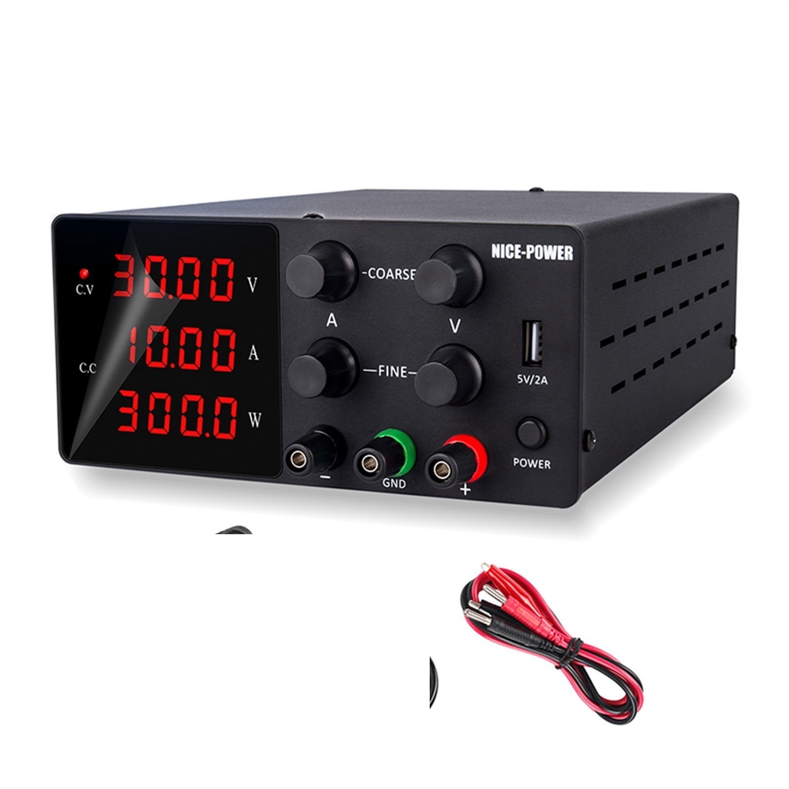 30V 5A Adjustable USB DC Laboratory 30V 10A 300W Regulated Power Supply 120V 3A Voltage Regulator Stabilizer Switching 60V5A ,Test accurately