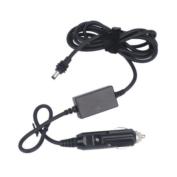 30V Output Converter Cord, 12-volt Vehicle Socket Input, 5.5 x 2.1 mm Connector Plug, Inline Module, Travel Power Setup