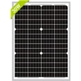 30W 24V Solar Panel HighEfficiency Monocrystalline 24V PV Module Designed for 24V Off Grid