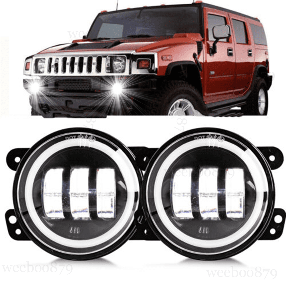 30W 4 inch LED Driving Fog Light Bumper Lamps Super White for 20042009