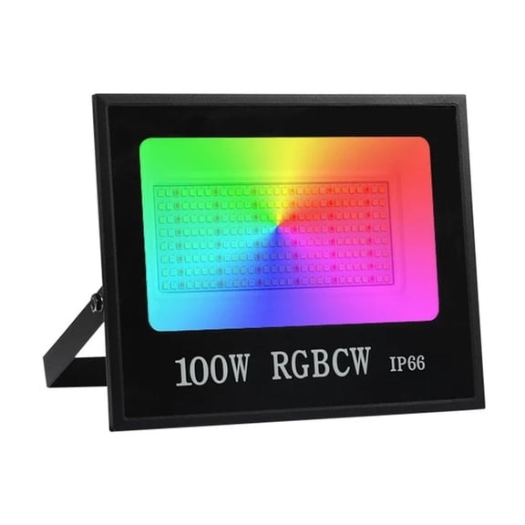 30W 50W 100W RGB Flood Light Smart Floodlight Reflector IP66 Waterproof LED Spotlight Outdoor Garden Lighting Yard Decor ,Durability