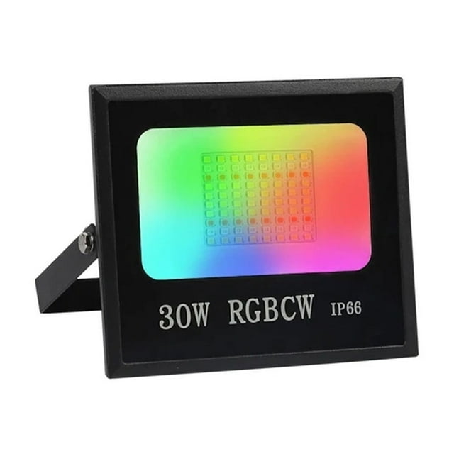 30W 50W 100W RGB Flood Light Smart Floodlight Reflector IP66 Waterproof ...