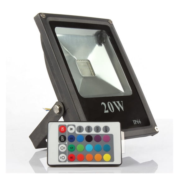 30W 50W LED Flood Light Black Shell Led Outdoor Search Lamp Led Luminaire Light - Wide Angle Beam