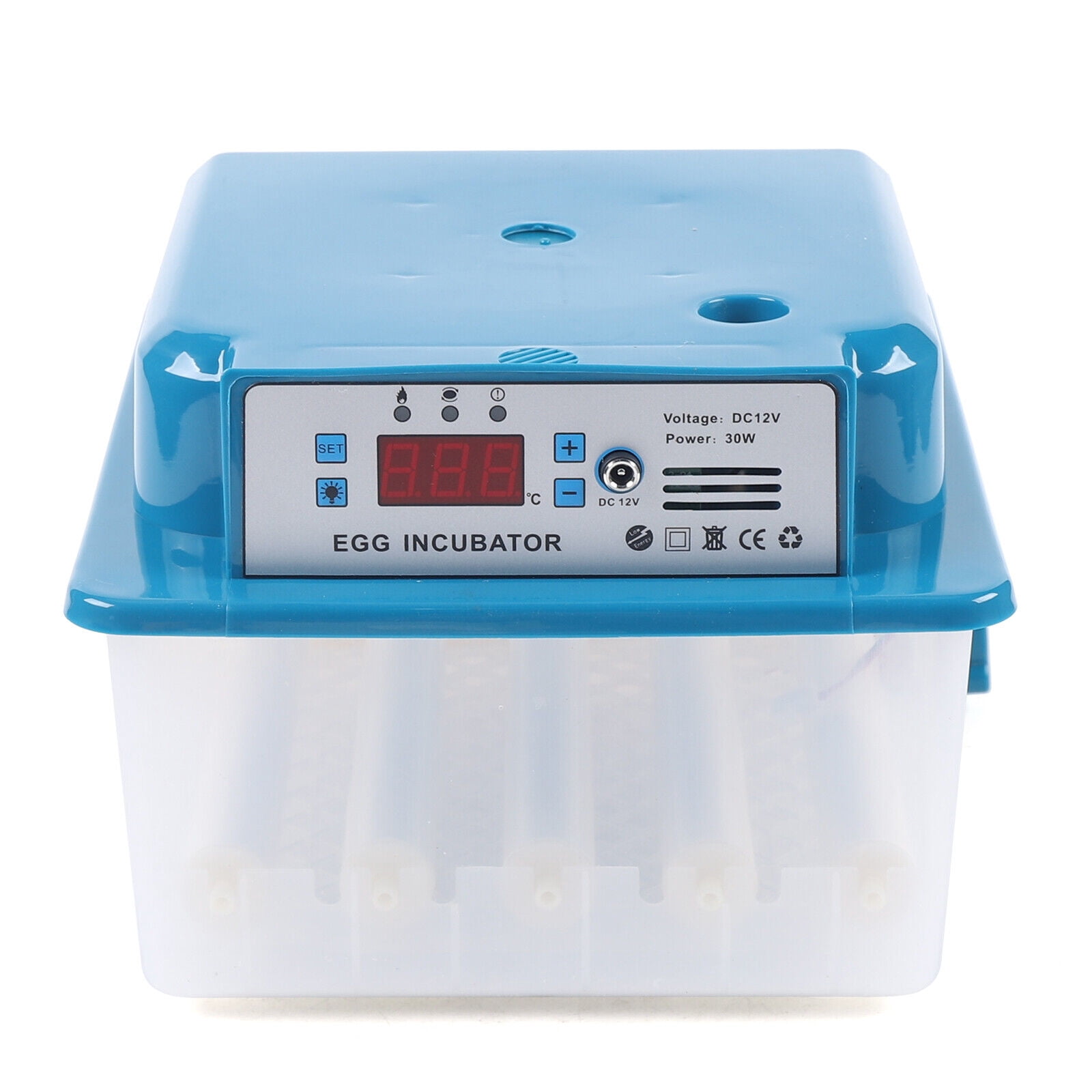 30W Automatic Egg Incubator Chicken Quail Chick Hatcher Incubators for Hatching Eggs
