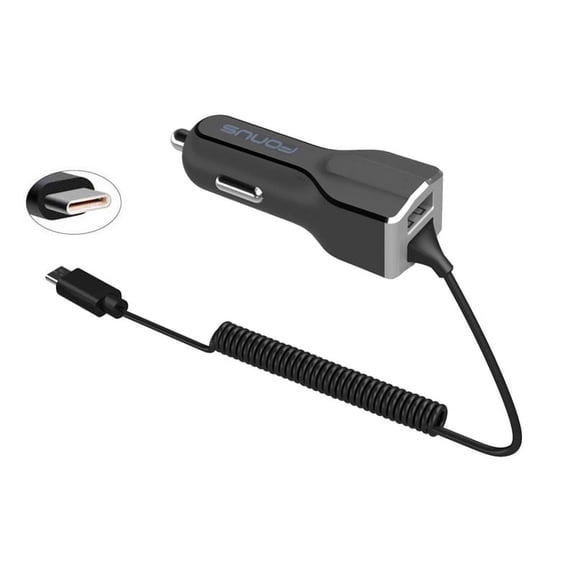 30W Car Charger for Galaxy Z Fold 3 5G/Flip 3 5G - Type-C Power Adapter DC Socket Fast USB Port B2W Compatible With Samsung Galaxy Z Fold 3 5G/Flip 3 5G