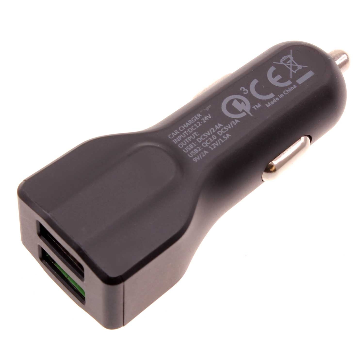 30W Car Charger for Google Pixel 7/Pro/6a/6/Pro Phones - 2-Port USB ...